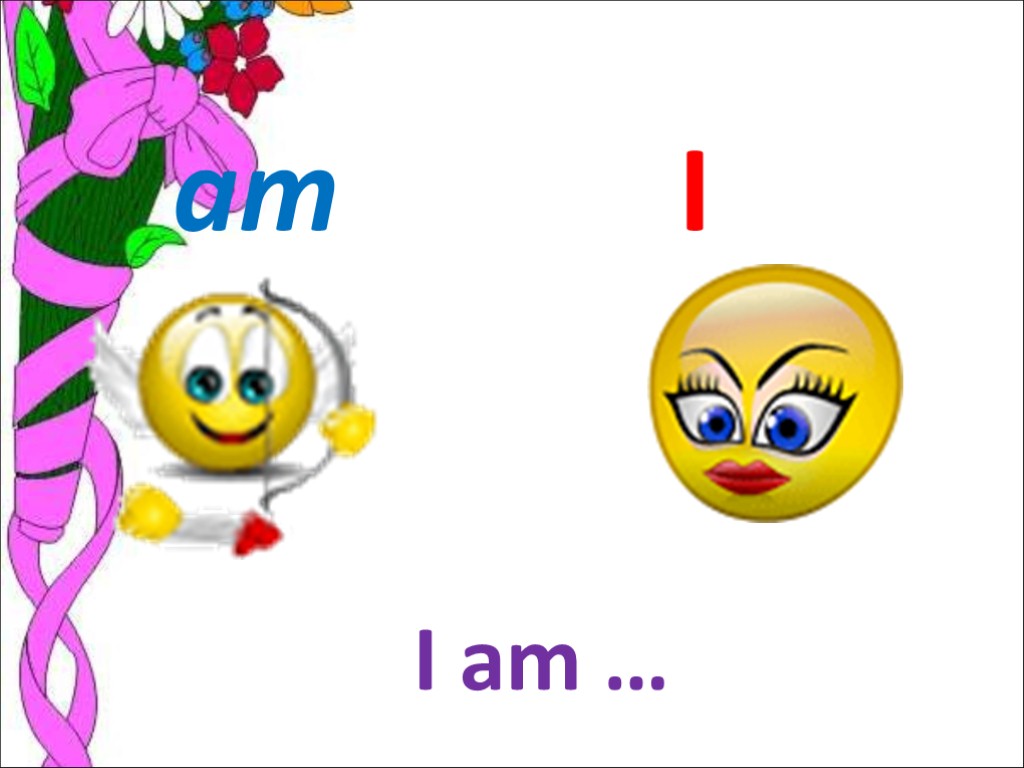 am I I am …